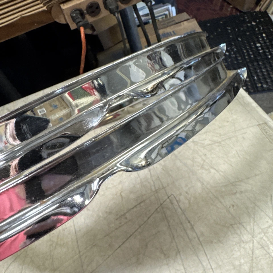 2x Vintage 1970 Ludwig Vistalite 16" llanta aro piso Tom COS 1976 Foto 2 de 4