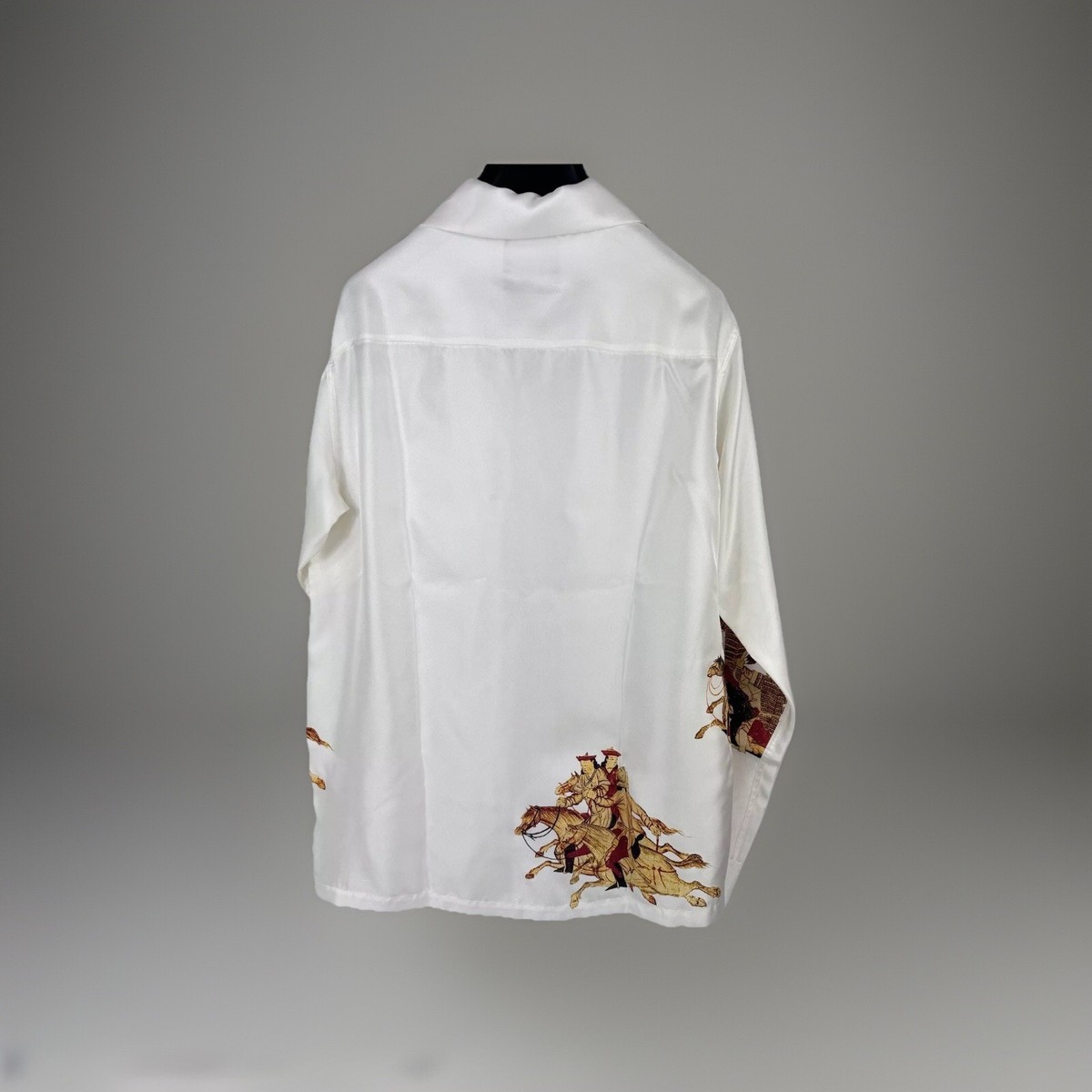 Enfants Riches Deprimes - Graphic Print Silk Shirt Size: XL Enfants Riches Deprimes - Graphic Print Silk Shirt Size: XL