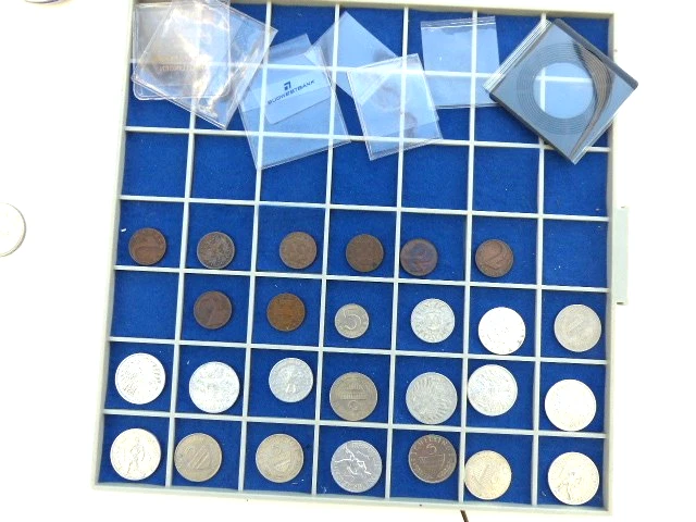 Sammlung Münzen Österreich 2/5/50 Groschen 1/5 Schilling