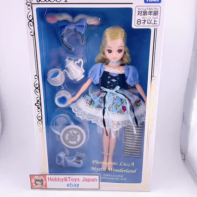 Licca Chan Doll Photogenic Mystic Wonderland Alice Poseable body