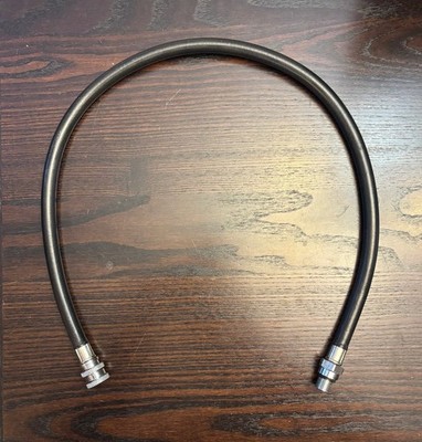 Scuba LP inflator hose for oversized 1/2'' port