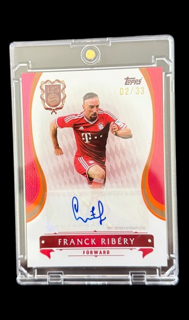 2024/25 Topps 125 Jahre Bayern Anniversary Franck Ribery /33 Auto