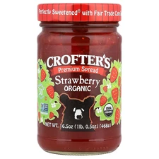 Organic Premium Spread, Strawberry, 16.5 oz (468 g)