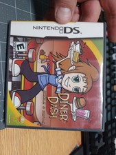 Diner Dash: Sizzle & Serve (Nintendo DS, 2007) Complete W/Manuals- Tested