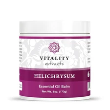 Vitality Extracts HELICHRYSUM - Essential Oil BALM - 6 oz / 170g - SEALED!