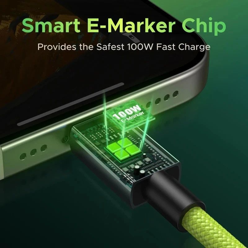 UGREEN 100W USB C Genshin Impact Edition PD Fast Charge Cable For iPhone Samsung - Image 3 of 4