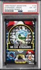 1998 POCKET MONSTERS SEALDASS SERIES 3 #130 GYARADOS-PRISM PSA 6