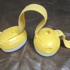 Alpine Muffy Baby Hearing Protection Ear Muffs Yellow Adjustable Headband