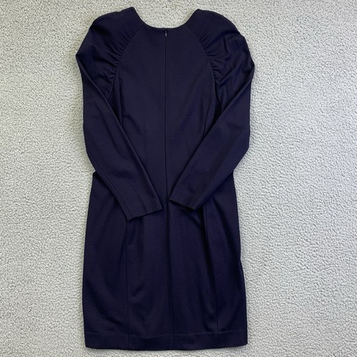 Escada Dalinatu Royal Blue Cocktail Party Dress Zipper Back Women’s Size 12/42 - Picture 2 of 12