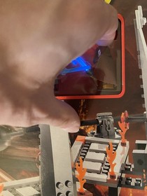 Vintage 7257 Star Wars Lightsaber Duel Light-Up Sabers RETIRED Anakin needs BATT