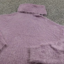 Show Me Your MUMU Sweater Womens XS Purple Pink Turtleneck Sweatshirt Revolve