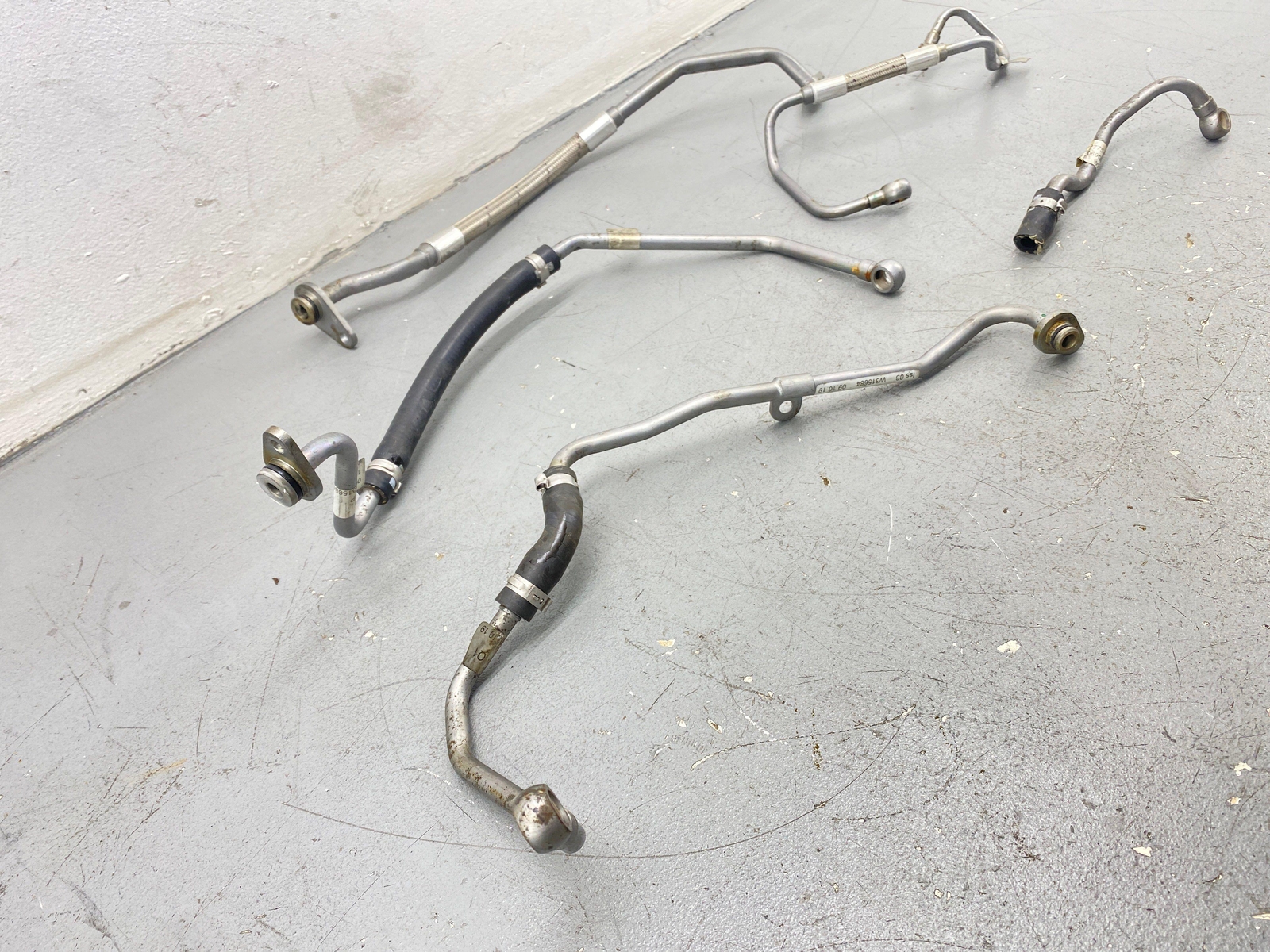2020-2023 MCLAREN GT 4.0L TURBO LINES PIPES SET OF 5 OEM 2021 2022