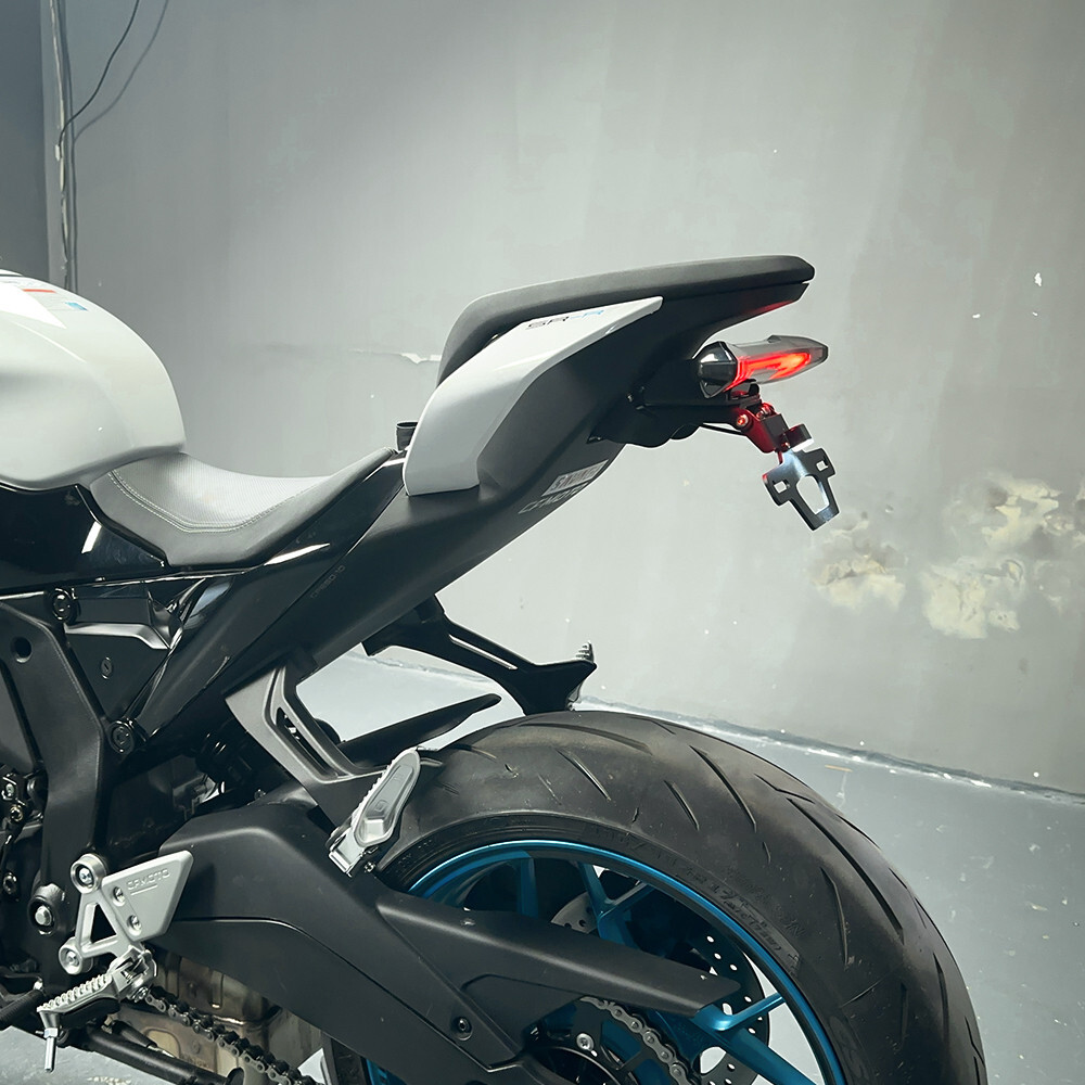 TT719 Rotatable Fender Eliminator & License Plate Holder For CFMOTO 675SS (2025) - Stainless Steel