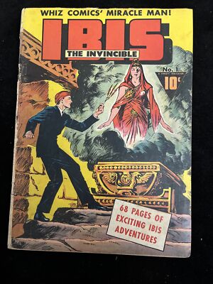 Ibis, The Invincible #1  1943 - Fawcett  -GD- Comic Book