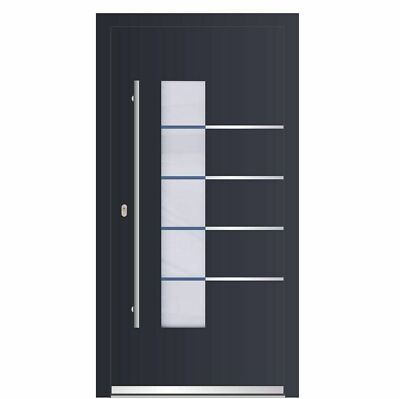 Haustür Aluminium 100% Welthaus Deluxe ALU110 Tür LA405 Köln RC2 ''Hammerpreis''