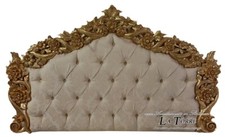 Kopfteil King Size Doppelbett Barock Kunstleder Oder Stoff Swarovs