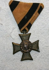Original WWI Austrian Military 1916 Iron Cross of Merit W/RIBBON