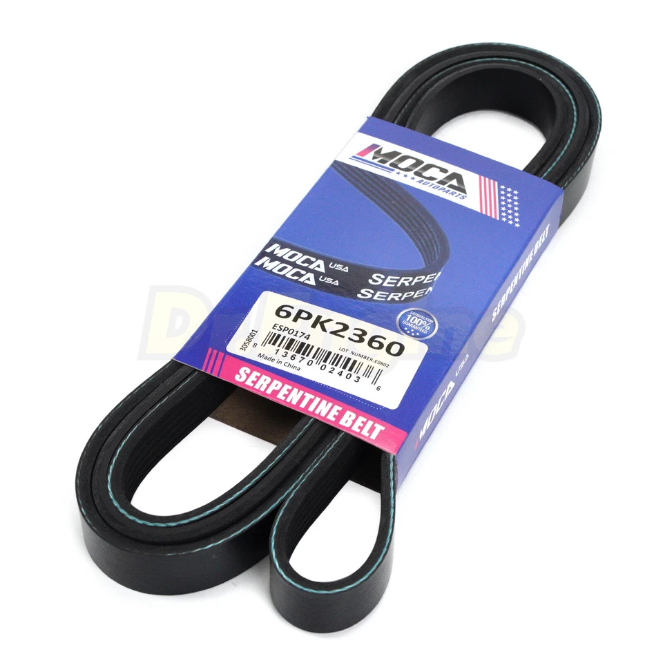 Kit de componentes de correa serpentina para Chevry Express Silverado GMC Sierra Yukon V8 Foto 3 de 4