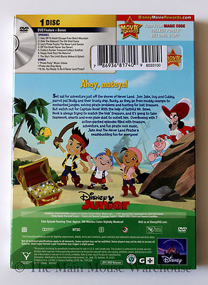 Jake and Neverland Pirates Yo Ho Mateys Away! DVD 7 Episodes No