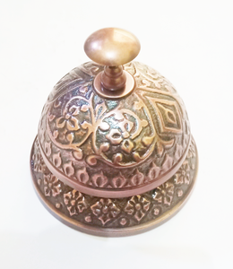 Vintage Desk Bell With Traditional Art Work Loud Desk Office Bell Replica Ebay