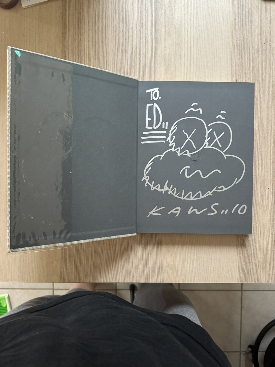 RARE Kaws Skira Rizzoli Monograph Art Book Signed And RARE Kaws Skira Rizzoli Monograph Art Book Signed And