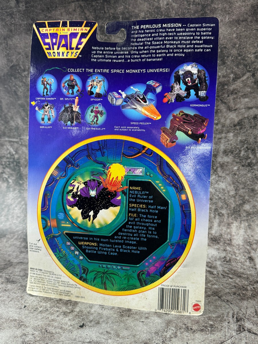 MOC Captain Simian And The Space Monkeys Evil Nebula Action Figure