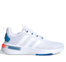 ADIDAS RACER TR23 SIZE 9~12 WHITE ROYAL BLUE MEN'S RUNNING TRAINING GYM SHOES