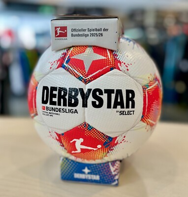 Derbystar Bundesliga Ball Matchball Brillant APS 2025/26 NEU & Originalverpackt