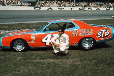 Richard Petty gewann den Nascar Cup Serie Punkte Titel 1975 4x6 FOTO