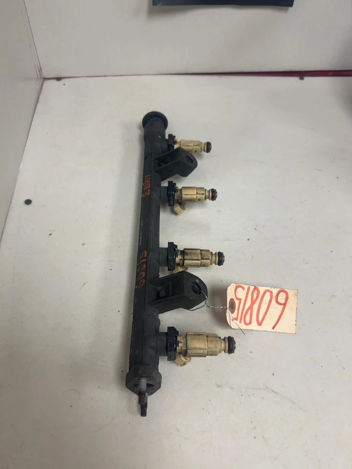 2005-2009 TUCSON 01-07 ELANTRA 03-08 TIBURÓN 2,0 L RIEL DE COMBUSTIBLE CON INYECTORES OEM Foto 2 de 4