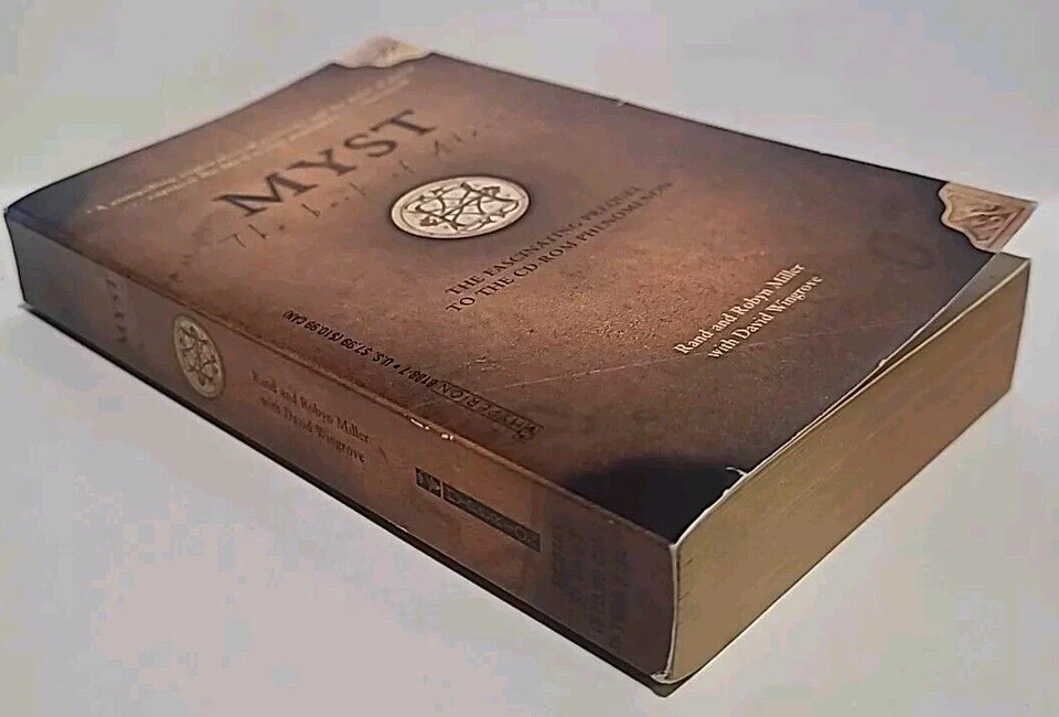 Myst: Book of Atrus by Rand & Robyn Miller with David Wingrove (1996, Hyperion) Foto 3 de 4