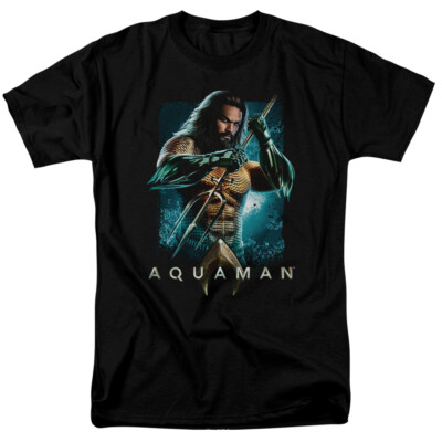 Aquaman Movie ''Trident'' T-Shirt or Sleeveless Tank - through 6X