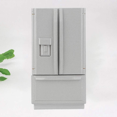 1:12 Dollhouse Miniature Fridge, High Simulation Kitchen Prop Delicate Model Dol