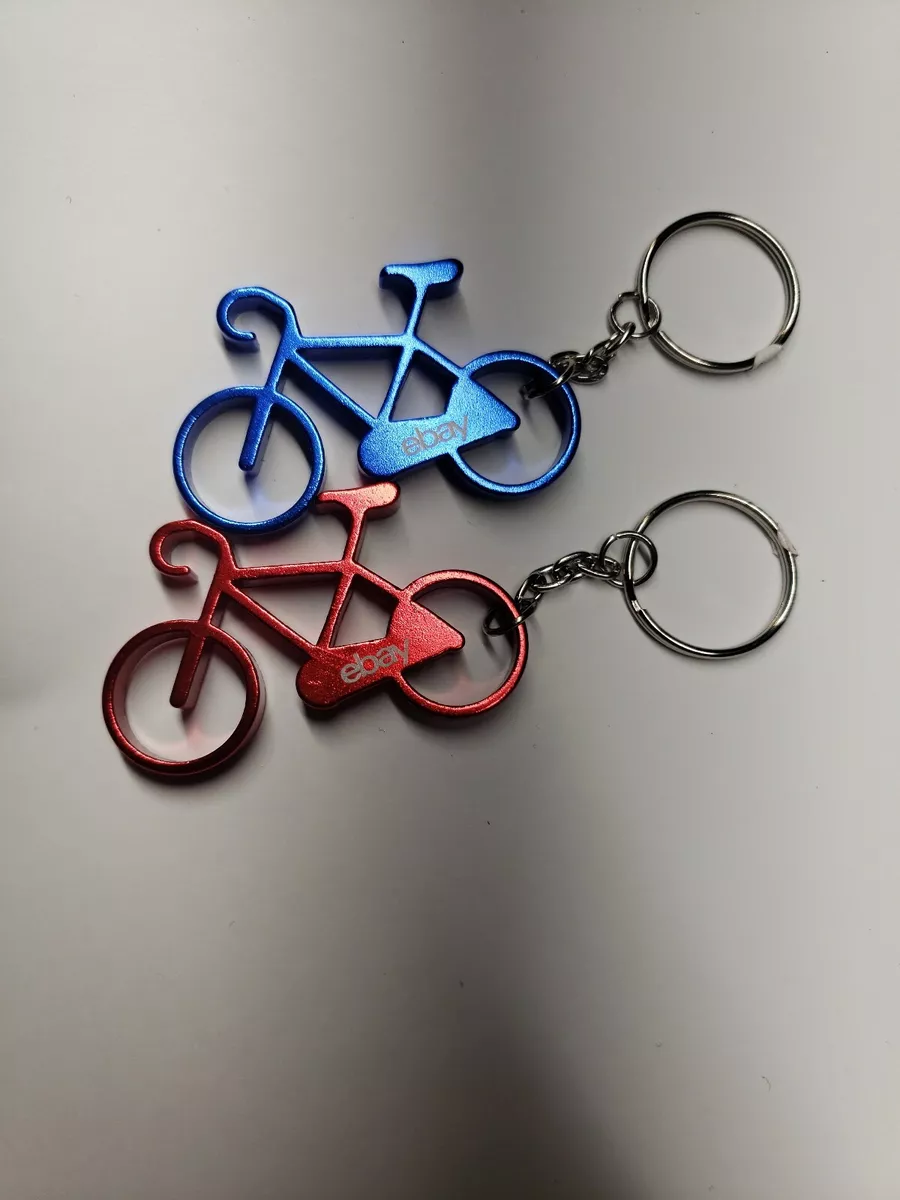 Bicycle keychain hotsell bottle opener