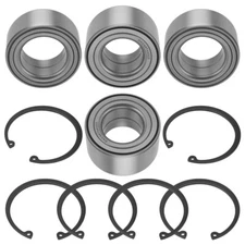 4 Front & Rear Wheel Bearings Kit for Polaris Ranger 900 /XP 900 Crew 2013-2019