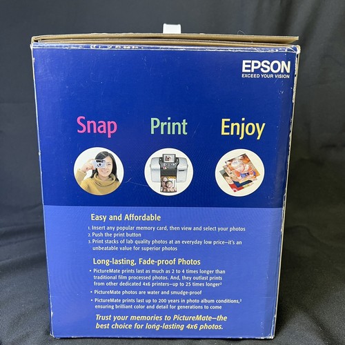 Epson PictureMate Deluxe Personal Photo Lab • View Screen • PC-Free Printer - Picture 7 of 9