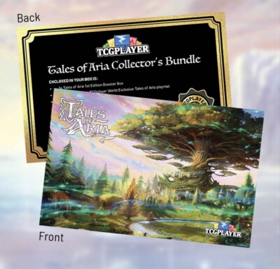 TCGplayer Tales of Aria Collector's Bundle 1st Edition Booster Box Playmat  Blitz | eBay