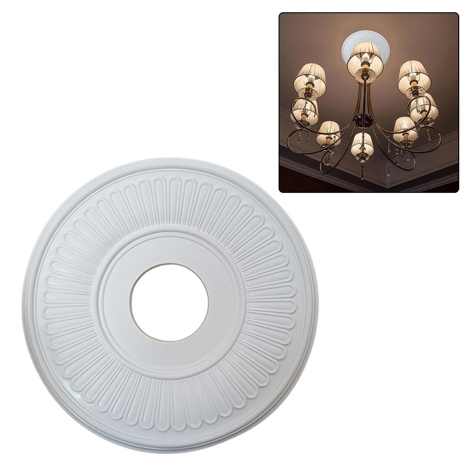 Effortless Elegance with this Round Decorative Lighting Cover in PU