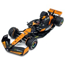 1/43 2024 McLaren F1 MCL38 Miami GP Piastri 81 Model Toy Car Diecast Toy Vehicle