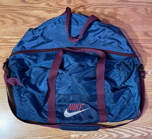 Vintage Nike Duffle Gym Bag 80s 90s 