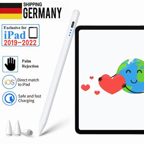 Stylus Pen Stift Magnetisch Pencil für Apple iPad 9/8/7, Air 3/4/5, Mini 5/6 - Bild 2 von 19
