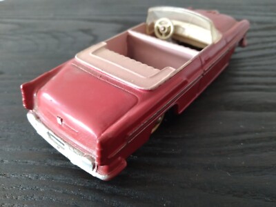 vintage 1955 Dinky Toys 24A Chrysler NEW YORKER Convertible: Red