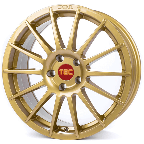 18 Zoll T7 Alufelgen 8x18 4x100 ET35 in gold für BMW Mini - Bild 2 von 8