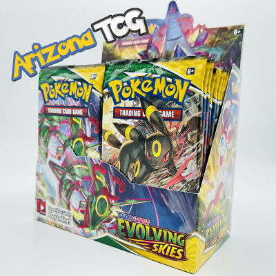 CrazyBuy Pokemon Cards Evolving Skies Booster Cards box - Pokemon Cards  Evolving Skies Booster Cards box . shop for CrazyBuy products in India.