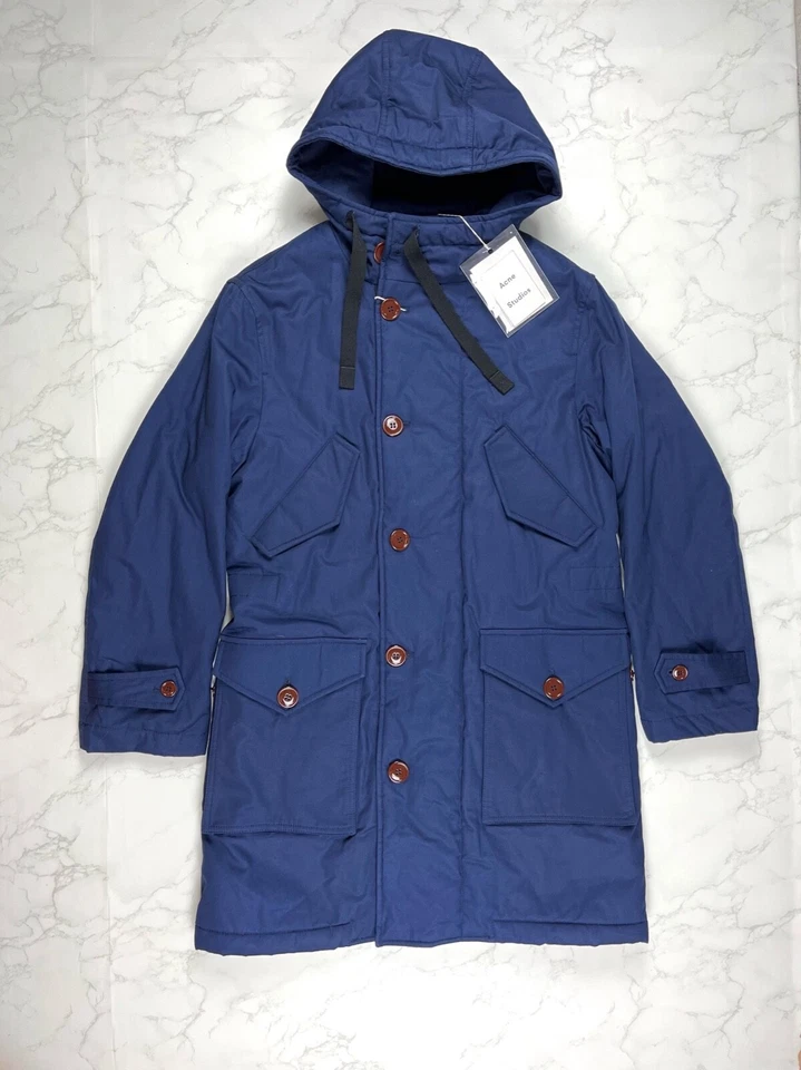 🔥70% DE DESCUENTO🔥 [OFERTA] Chaqueta Parka Azul Oscuro Acne Studios Talla XS Foto 2 de 4