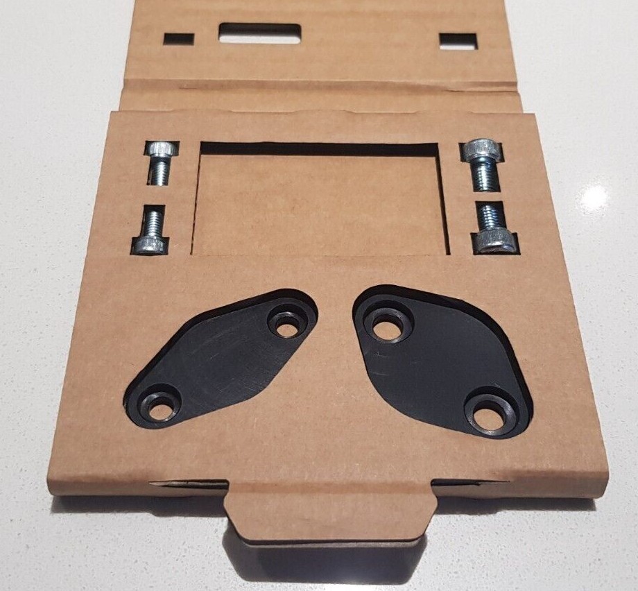 Secondary Air Pump Delete Kit CNC Machined EGR Blanking Plate for