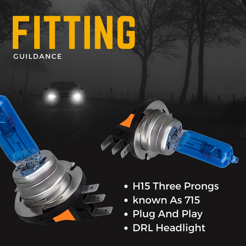 For Mazda CX5 DRL Headlight 100w Xenon White 2012-2017 Main High Beam Bulbs 12v - Picture 7 of 12