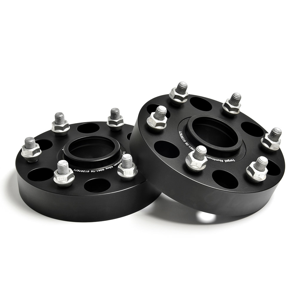 4Pcs 30mm Black Hub Centric 6x4.5'' Wheel Spacer for Nissan Navara D40