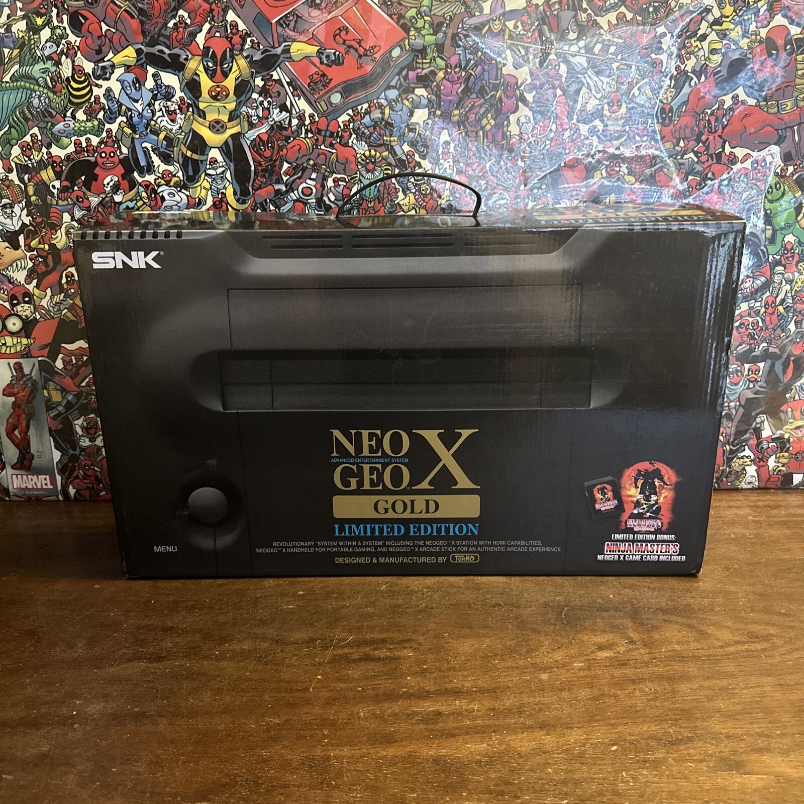 SNK Playmore Neo Geo X Gold (Limited Edition) (Black) Console System CIB AES eBay