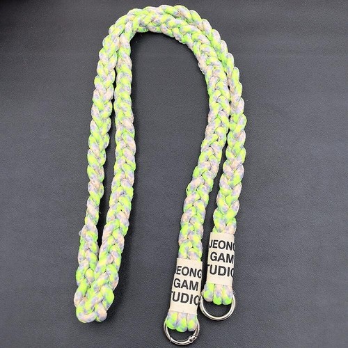 Colorful Strong Three-strand Rope Anti-lost Mobile Phone Lanyard Strap Crossbody - Picture 32 of 35